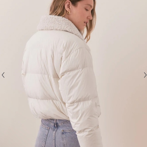Marine Layer Charlotte Crop Puffer Jacket | Down Filled Puffer | Size XS - Picture 9 of 13
